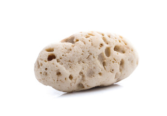 Rocks isolated on white