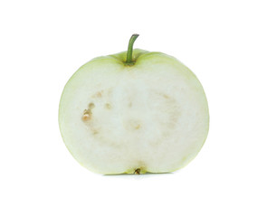 Guava isolated on white background