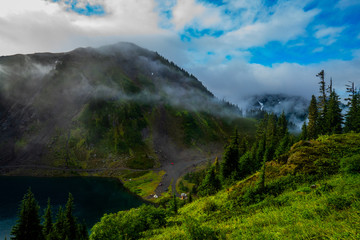 Obraz premium view of mountains