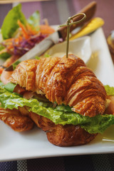 Morning croissant