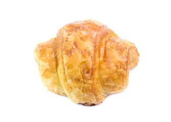 Croissant isolated on white background