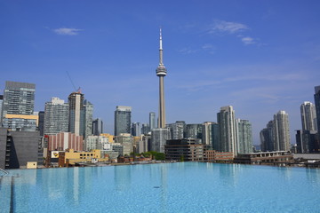 Rooftop views of Toronto