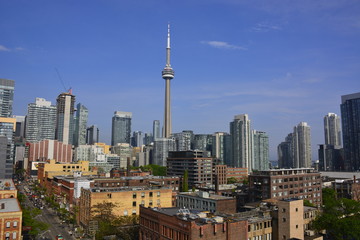 Rooftop views of Toronto