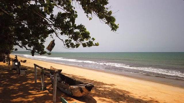 Plage de Kribi au Cameroun / Kribi Beach in Cameroon