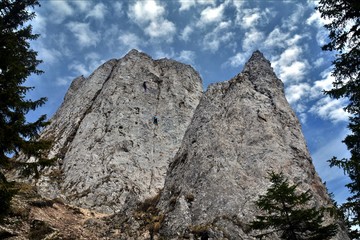 the lonely stone mountain - Romania