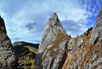 the lonely stone mountain - Romania