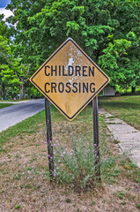 Children Crossing Sign