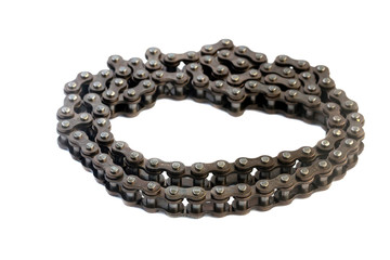 Chain Motor Isolated On White background