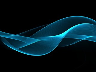 Abstract Business Soft Blue Wave Template Brochure Flyer Background