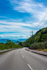 Slope leading to the sea