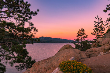 Big Bear Lake Sunset
