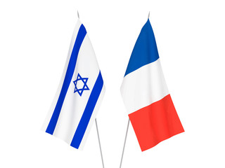 France and Israel flags