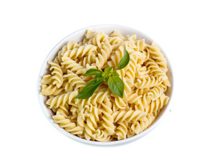 pasta isolated on white