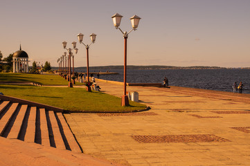 The Petrozavodsk city at Russia
