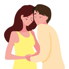 couple pregnancy and maternity design