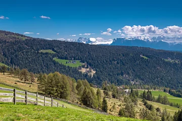 Foto op Canvas Blick vom Möltner Joch zu den Dolomiten, Südtirol © nemo1963
