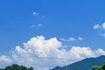 入道雲-青空-Blue sky-夏