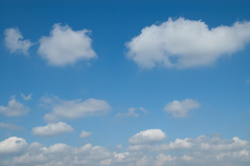 Obraz na płótnie Canvas 空と雲