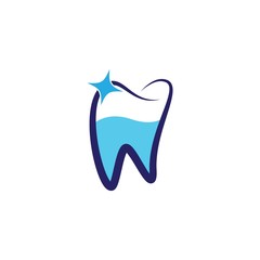 Dental logo template vector illustration