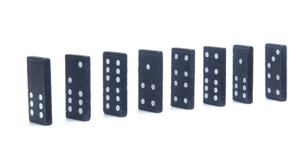 domino isolated on white background