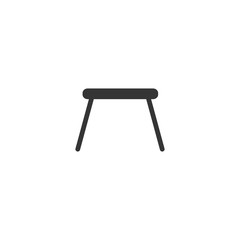 Table, camping table icon. New trendy table vector illustration symbol. eps file.