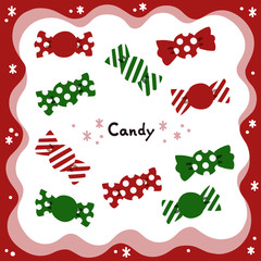 クリスマス　キャンディセット