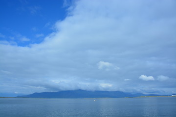 レイキャビクの街からの景観