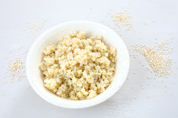 Gekochte Quinoa