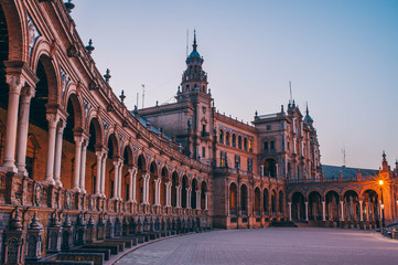 Séville place d'Espagne Espagne