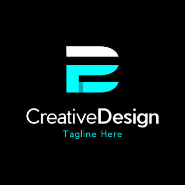 Letter PE Creative Logo Design Template, Alphabet letters Initials Monogram logo PE, EP, P and E	