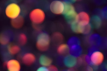 Abstract lights background, bokeh