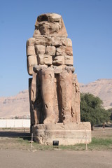 Amenhotep III's Sitting Colossus of Memnon, Egypt