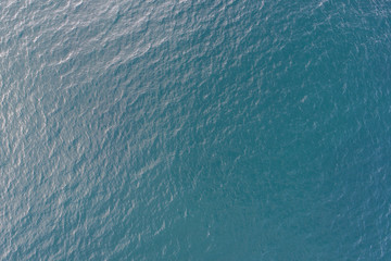 Aerial view of mystery sea wave surface