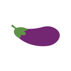 Eggplant logo for design.vector