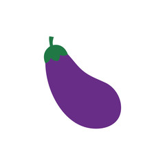 Eggplant logo for design.vector