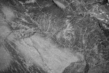 Stone texture in black and white color