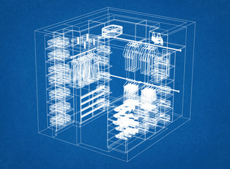 closet organizer