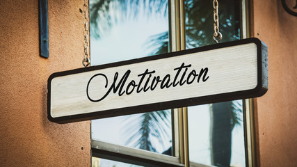 Street Sign to Motivation