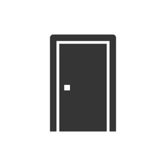 Door icon. New trendy door vector illustration symbol icon eps file..
