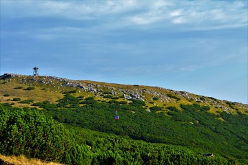 Fototapeta na wymiar Bucegi mountains plateau - Romania