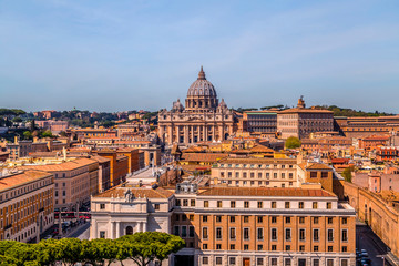 Fototapeta na wymiar St. Peter Basilica in Vatican City