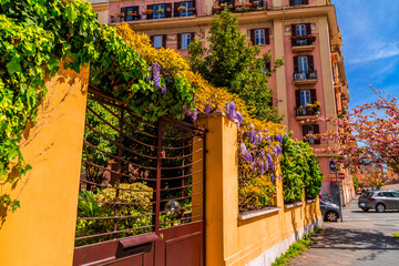 Naklejka premium Cityscape and generic architecture from Rome, the Italian capital