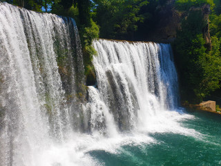 Jajce Waterfall Bosnia and Herzegovina