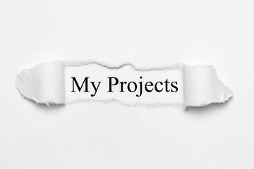 Obraz premium My Projects 