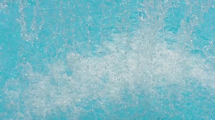 Water splash in slow motion.