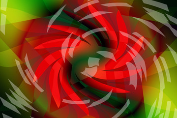 Obraz premium abstract, light, fractal, design, red, illustration, art, pattern, wallpaper, texture, fire, swirl, black, color, energy, wave, flame, graphic, bright, space, curve, spiral, lines, shape, green