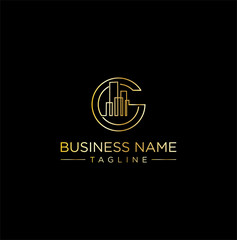 Building Logo Luxury Icon Design Real Estate building abstract vector template	