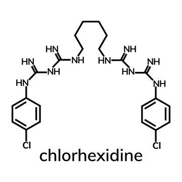 Chlohexidine gluconate chemical formula, disinfectant and antiseptic