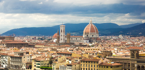 Fototapeta na wymiar Florence, Cathedral of Santa Maria del Fiore. Italy