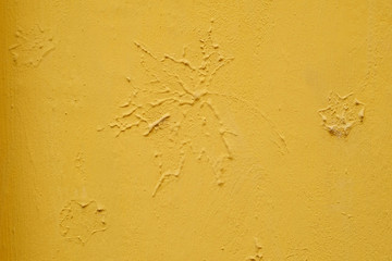 old yellow paint wall texture